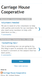 Mobile Screenshot of carriagehousecooperative.blogspot.com