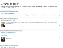 Tablet Screenshot of elevandosusaber.blogspot.com