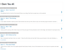 Tablet Screenshot of idareyouall.blogspot.com