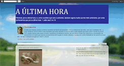 Desktop Screenshot of profetadaultima-hora.blogspot.com