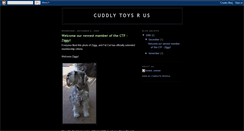 Desktop Screenshot of cuddlytoysrus.blogspot.com