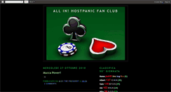 Desktop Screenshot of hostpanicfanclub.blogspot.com