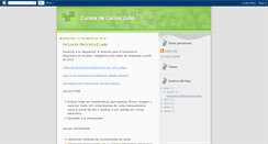 Desktop Screenshot of cursoscarlosjulio.blogspot.com