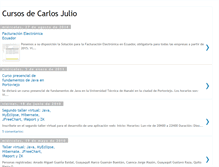 Tablet Screenshot of cursoscarlosjulio.blogspot.com