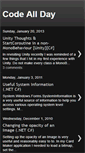Mobile Screenshot of codeallday.blogspot.com