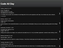 Tablet Screenshot of codeallday.blogspot.com