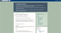 Desktop Screenshot of love2learnlibrary.blogspot.com