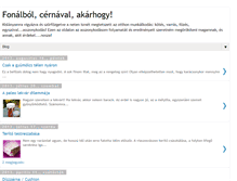 Tablet Screenshot of anikoocska.blogspot.com