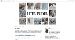 Desktop Screenshot of litenpudel.blogspot.com