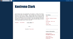 Desktop Screenshot of kontrenaclark.blogspot.com