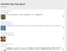Tablet Screenshot of anotherdayhasgone.blogspot.com