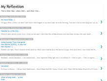 Tablet Screenshot of myreflextion.blogspot.com
