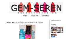 Desktop Screenshot of gemseren.blogspot.com
