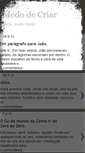 Mobile Screenshot of medodecriar.blogspot.com