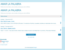 Tablet Screenshot of amarlapalabra.blogspot.com