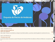 Tablet Screenshot of orquestadeplectrodeandalucia.blogspot.com