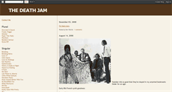 Desktop Screenshot of deathjam.blogspot.com