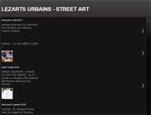 Tablet Screenshot of lezartsurbains.blogspot.com