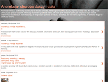 Tablet Screenshot of anoreksja-choroba.blogspot.com