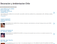 Tablet Screenshot of ambientaciondechile.blogspot.com