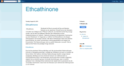 Desktop Screenshot of ethcathinone113.blogspot.com