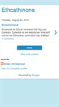 Mobile Screenshot of ethcathinone113.blogspot.com