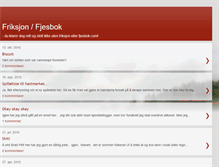 Tablet Screenshot of friksjon.blogspot.com