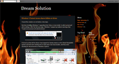 Desktop Screenshot of dreamsulotion.blogspot.com