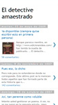 Mobile Screenshot of eldetectiveamaestrado.blogspot.com