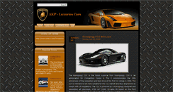 Desktop Screenshot of akp-luxuriescars.blogspot.com