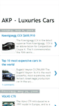 Mobile Screenshot of akp-luxuriescars.blogspot.com