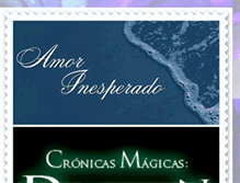 Tablet Screenshot of novela-amor-inesperado.blogspot.com