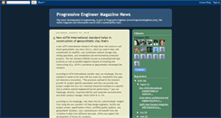 Desktop Screenshot of progressiveengineer.blogspot.com