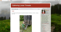 Desktop Screenshot of gathering-loose-threads.blogspot.com