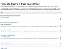 Tablet Screenshot of forexcfdtrading.blogspot.com