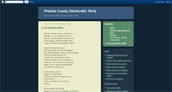 Desktop Screenshot of pinellasdemocrats.blogspot.com