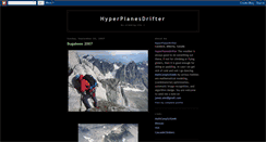 Desktop Screenshot of hyperplanesdrifter.blogspot.com