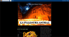 Desktop Screenshot of lapalestrastral.blogspot.com