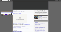 Desktop Screenshot of popnotdead.blogspot.com