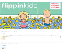 Tablet Screenshot of flippinkids.blogspot.com