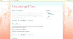 Desktop Screenshot of couponing4you.blogspot.com