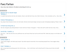 Tablet Screenshot of faezfarhan.blogspot.com