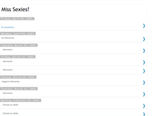 Tablet Screenshot of missexies.blogspot.com