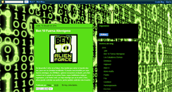 Desktop Screenshot of ben10universoalienijena.blogspot.com