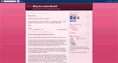 Desktop Screenshot of louisebenett.blogspot.com