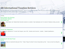 Tablet Screenshot of erinternationaltaxationservices.blogspot.com