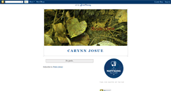 Desktop Screenshot of carynnjosue.blogspot.com