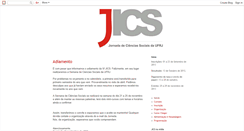 Desktop Screenshot of jornadajics.blogspot.com