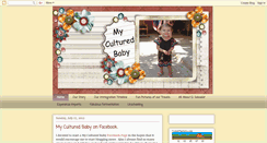 Desktop Screenshot of myculturedbaby.blogspot.com