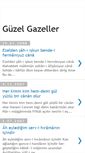 Mobile Screenshot of guzelgazeller.blogspot.com